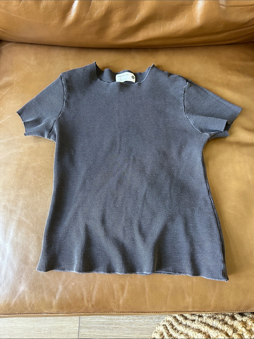 Back Beat Co. Waffle Tee XS Organic Cotton & Hemp